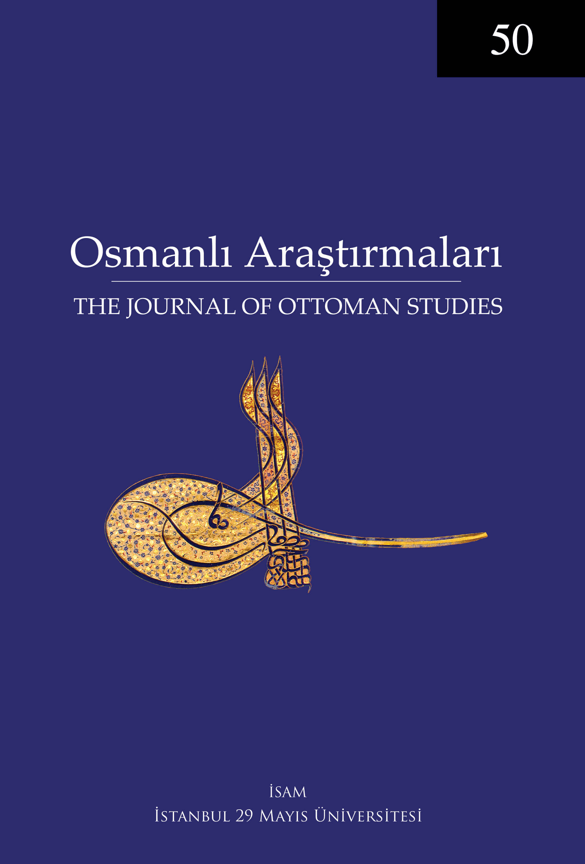 					Sayı 50 (2017): Osmanlı Araştırmaları Gör
				