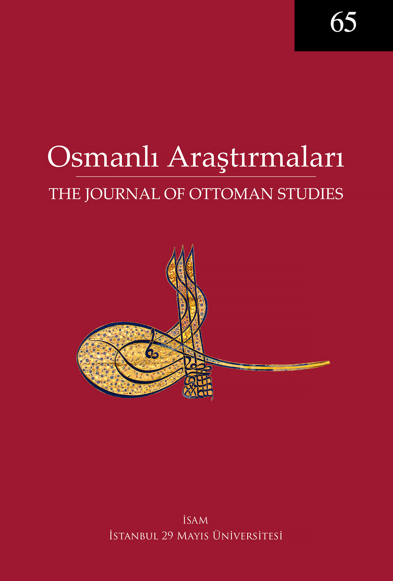 Sayı 65 (2025): Osmanlı Araştırmaları Gör